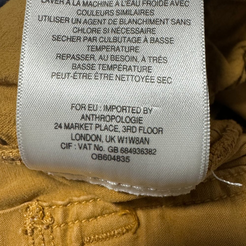 Anthropologie Hei Hei Abroad Skinny Ankle Pants, Size 30 - Picture 8 of 9